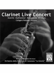 Partition e Parties CD Clarinet Live Concert