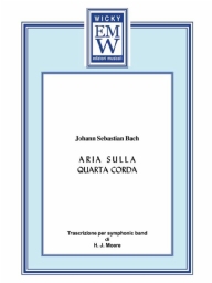Partitur und Stimmen Transkription klassischer Musik Aria sulla quarta corda