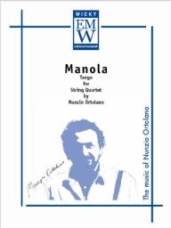 Score and Parts String Quartet Manola