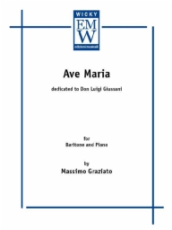 Score and Parts Voice & Piano Ave Maria
