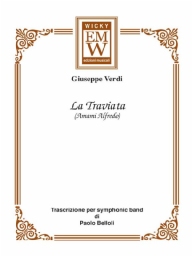 Partitur und Stimmen Transkription klassischer Musik Amami Alfredo (da Traviata)