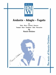 Partitur und Stimmen Orchester Andante Adagio Fugato