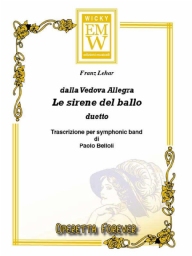Score and Parts Operetta Le Sirene del Ballo (frm The Merry Widow)