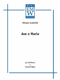 Score and Parts Christmas Music Ave o Maria