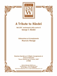 Score and Parts Conc Band A Tribute to Händel