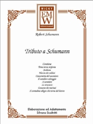 Partitur und Stimmen Transkription klassischer Musik A Tribute Schumann (tributo a Schumann)