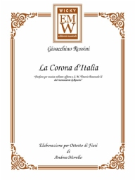 Partitura e Parti Ensemble di legni la corona d'Italia