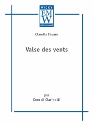Partitur und Stimmen Klarinetten Chor Valse des Vents