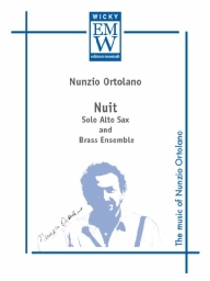 Score and Parts Brass orchestra Nuit