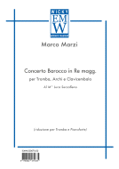 Partitura e Parti Orchestra d'archi Concerto Barocco in Re magg.