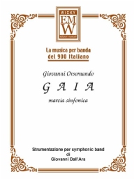 Score and Parts Italian Repertoir Gaia ( Marcia Sinfonica )