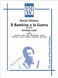 Partitur und Stimmen Bläser Ensemble  & Erzähler Il Bambino e la Guerra