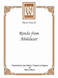 Partitura e Parti Insieme di ottoni Rondò from Abdelazer