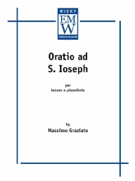Partitura e Parti Voce & piano Oratio ad S. Joseph