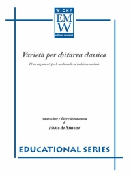 Partitur und Stimmen Gitarre Varietà per chitarra Classica