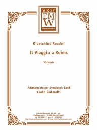 Score and Parts Italian Repertoir Il Viaggio a Reims (The Journey to Reims) Sinfonia