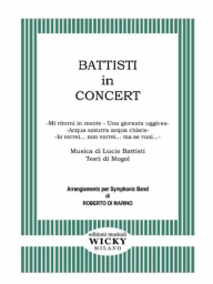 Partitur und Stimmen Pop & Rock, leichte Musik Battisti in Concert - FUORI STAMPA