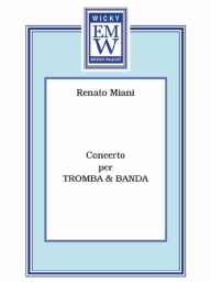 Score and Parts Trumpet Concerto per Tromba e Banda