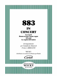 Partitura e Parti Banda 883 in Concert