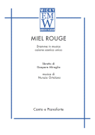Partitura e Parti Narratore e pianoforte Miel Rouge