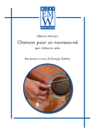 Score and Parts Guitar & harp Chanson pour un nouveau-né