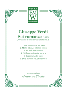 Partitur und Stimmen Orchestra d'archi Sei romanze per canto e orchestra d'archi Vol. 1