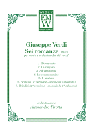 Score and Parts Voce/Coro e orchestra Sei romanze (1845)