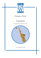 Partitur und Stimmen Saxophon Concerto per Saxofono Contralto e Banda