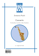 Partitur und Stimmen Saxophon Concerto per Saxofono Contralto e Pianoforte