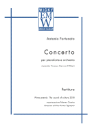 Score and Parts Orchestra Concerto per pianoforte e orchestra