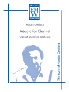 Score and Parts Soloist & Orchestra Adagio for Clarinet
