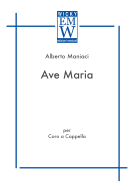 Score and Parts Vocal Ave Maria