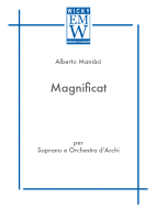 Partitura e Parti Solista e orchestra d'archi Magnificat